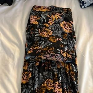 Maternity wrap dress